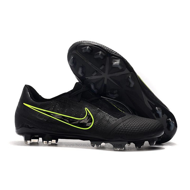 Nike Phantom Venom Elite FG Negro Volt